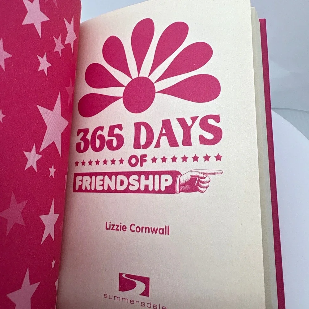 365 Days of Friendship Book Lizzie‎ Cornwall Inspiration Quotes Gift BFF for Her